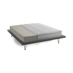 Materassi|Materassi Piazza E Mezza > Dmora Materasso antibatterico piazza e mezza 120x190 in WaterFoam sfoderabile - Cauro Bianco