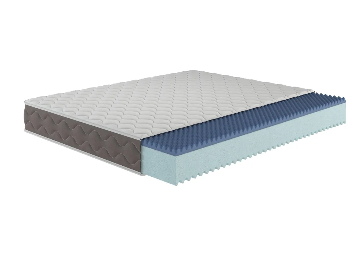 Materasso benessere costante matrimoniale 160x200 in Memory Foam - Allik