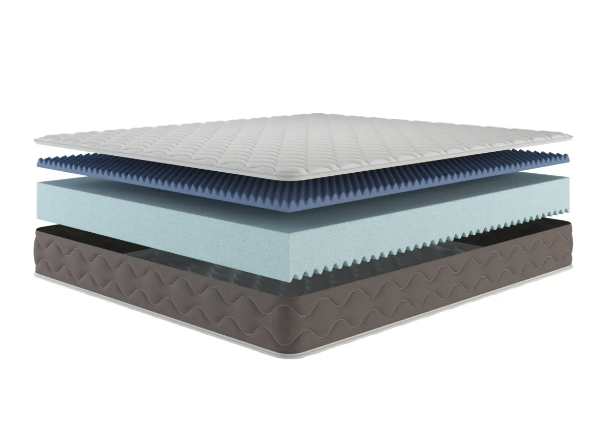 Materasso benessere costante matrimoniale 160x200 in Memory Foam - Allik