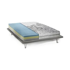 Materasso comfort antiacaro matrimoniale 160x200 in Memory Foam sfoderabile - Tirane