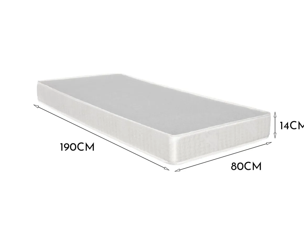 Materasso comfort dinamico singolo 80x190 in Plastica - Tedalda