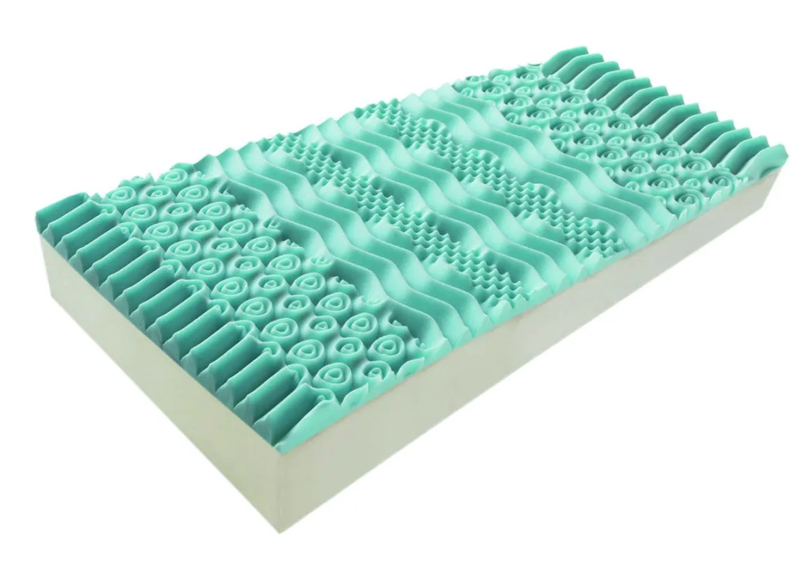 Materasso comfort progressivo singolo 90x190 in Memory Foam sfoderabile - Aksi