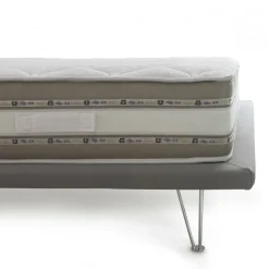 Materassi|Materassi Singoli > Dmora Materasso effetto riposante singolo 90x200 in Memory Foam sfoderabile - Aksi Bianco