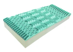 Materassi|Materassi Singoli > Dmora Materasso effetto riposante singolo 90x200 in Memory Foam sfoderabile - Aksi Bianco