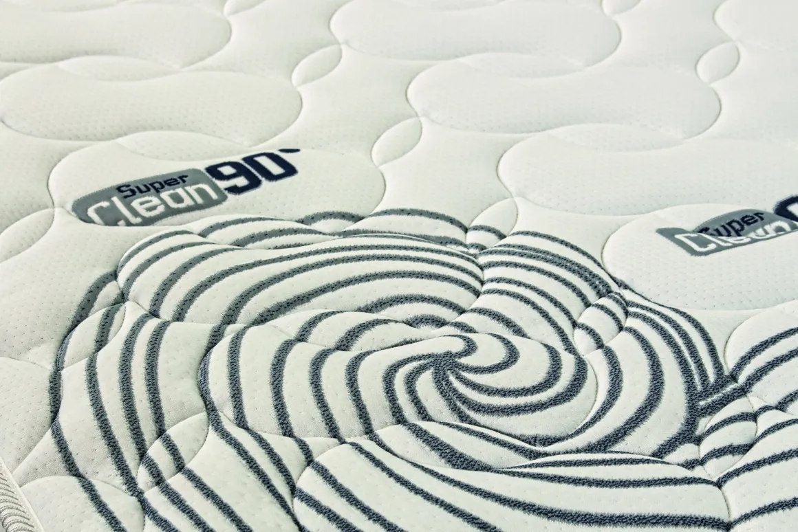 Materasso elastico piazza e mezza 120x190 in Memory Foam sfoderabile - Malika