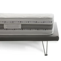 Materassi|Materassi Piazza E Mezza > Dmora Materasso indeformabile piazza e mezza 120x190 in Memory Foam sfoderabile - Avanti Bianco