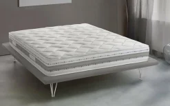 Materassi|Materassi Piazza E Mezza > Dmora Materasso indeformabile piazza e mezza 120x190 in Memory Foam sfoderabile - Avanti Bianco
