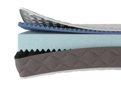 Materasso ortopedico piazza e mezza 120x190 in Memory Foam - Zaffiro