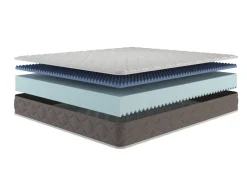 Materasso ortopedico piazza e mezza 120x190 in Memory Foam - Zaffiro