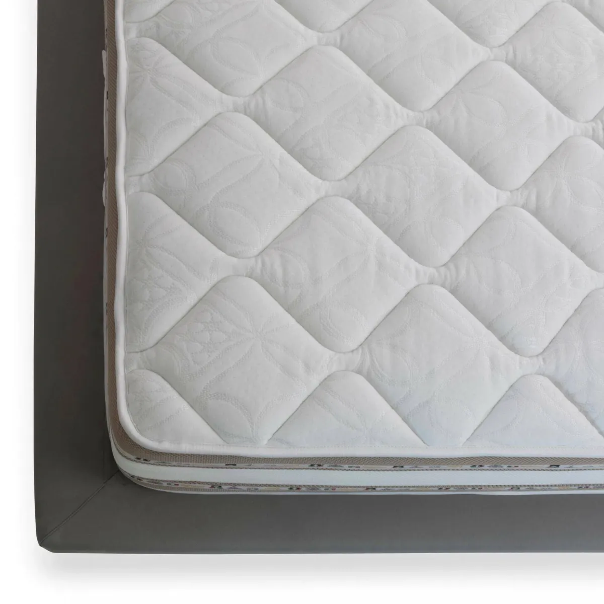 Materassi|Materassi Matrimoniali > Dmora Materasso qualità elevata 1/2 piazza 140x200 in Memory Foam sfoderabile - Amos Bianco