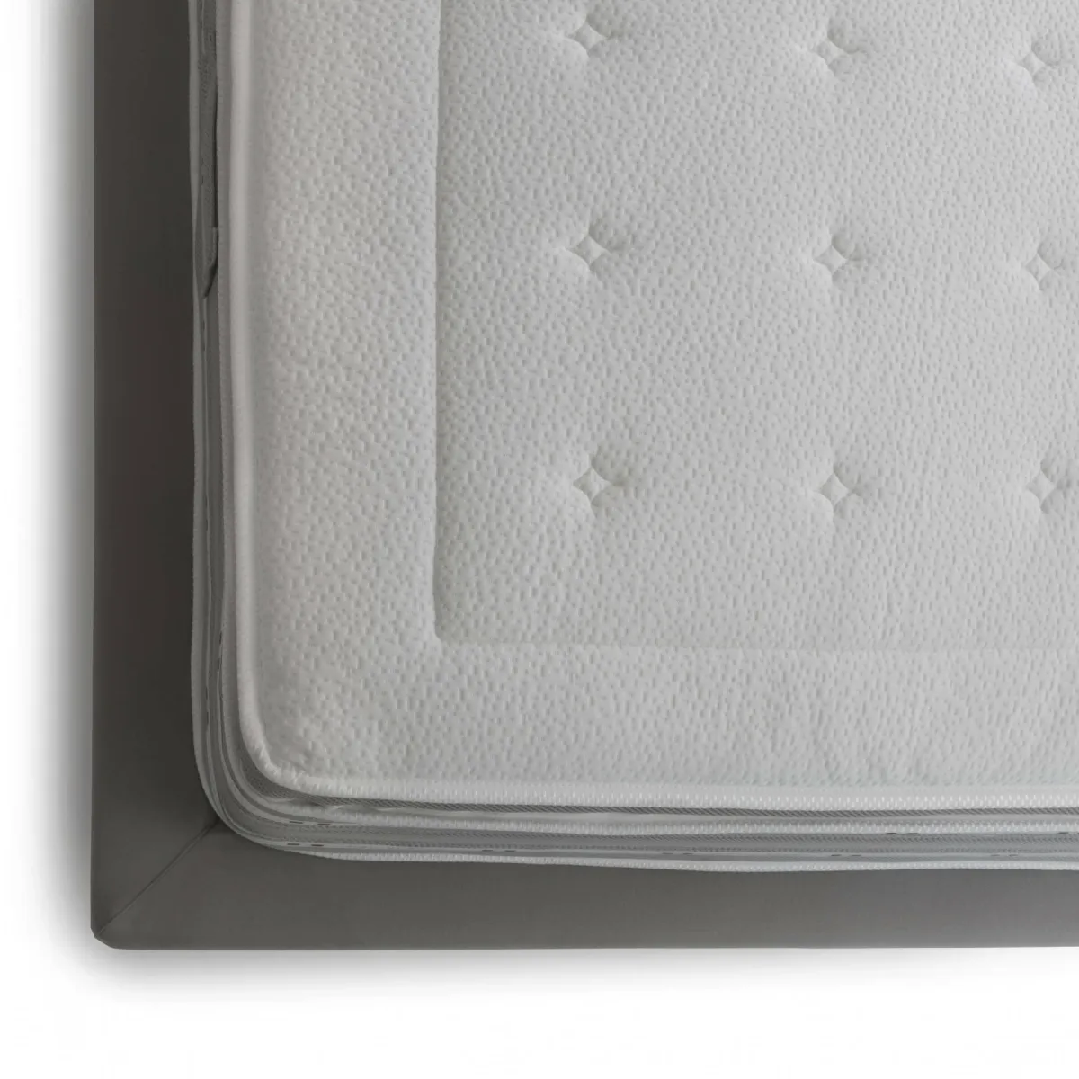 Materassi|Materassi Piazza E Mezza > Dmora Materasso relax progressivo piazza e mezza 120x190 in Memory Foam sfoderabile - Arguello Azzurro, Grigio