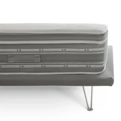 Materassi|Materassi Piazza E Mezza > Dmora Materasso relax progressivo piazza e mezza 120x190 in Memory Foam sfoderabile - Arguello Azzurro, Grigio