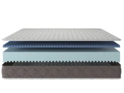 Materasso rilassamento notturno alla francese 140x200 in Memory Foam - Allik