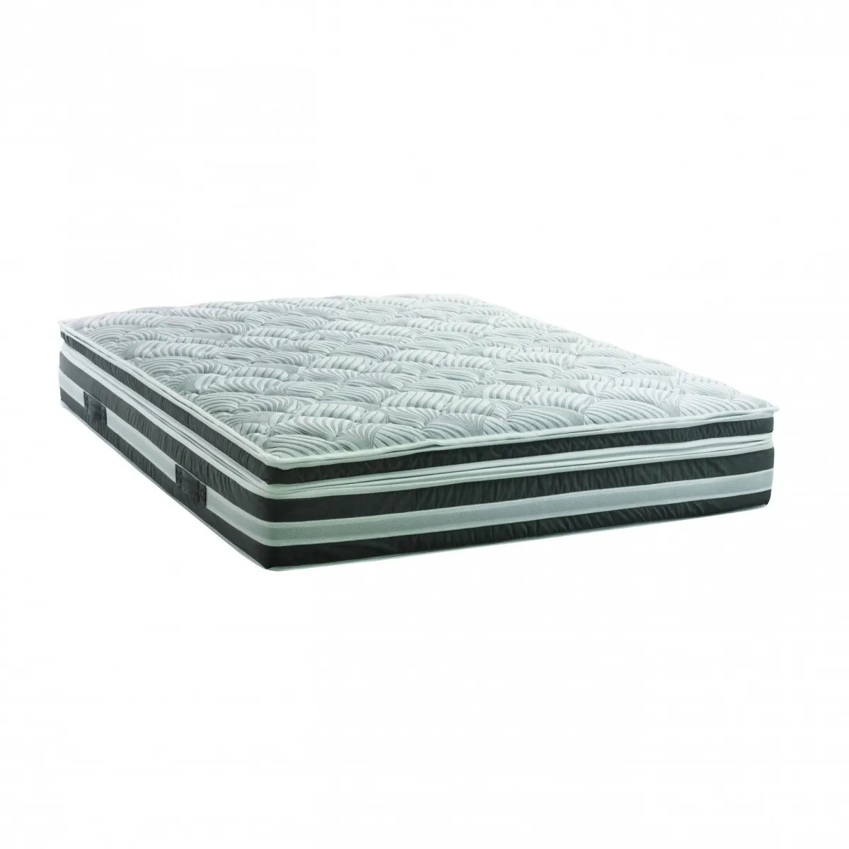 Materassi|Materassi Singoli > Dmora Materasso stabilizzante singolo 80x190 in Memory Foam sfoderabile - Charles Azzurro, Bianco
