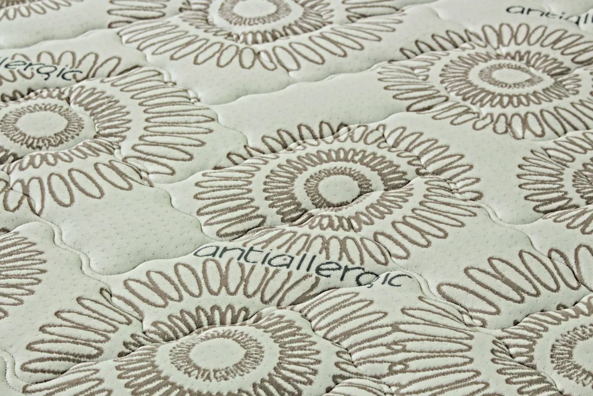 Materassi|Materassi Piazza E Mezza > Dmora Materasso struttura alveolare piazza e mezza 120x190 in Memory Foam sfoderabile - Amaroni Grigio, Grigio