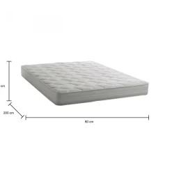 Materasso superficie continua singolo 80x200 in WaterFoam sfoderabile - Author