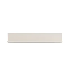 Mensole > Dmora Mensola un Ripiano Sfumatura Colore Struttura Crema 138x20x24h cm, - Rasun Bianco Crema