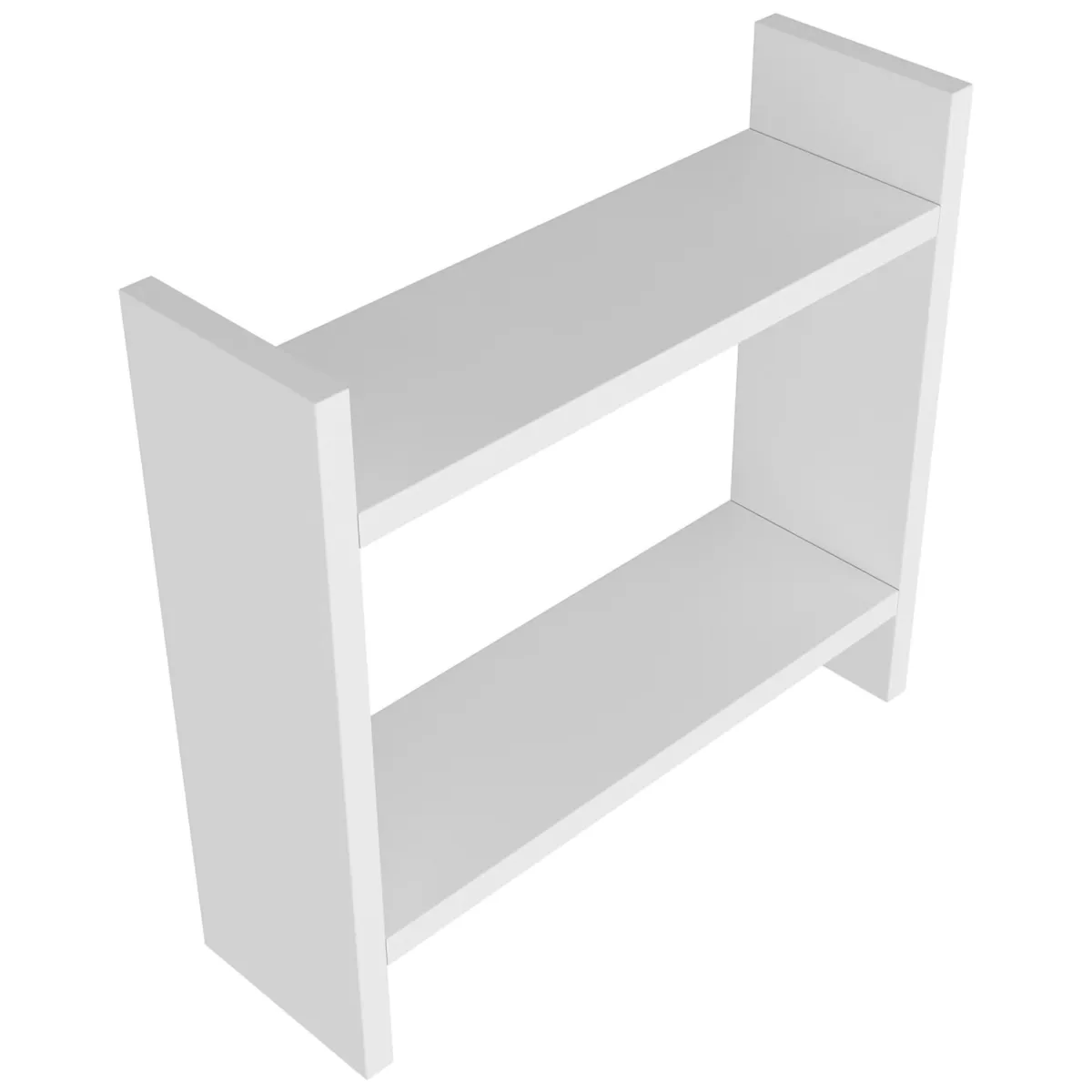 Mensole > Dmora Mensola 2 Ripiani 34x10x30h cm, - Morfasso Bianco