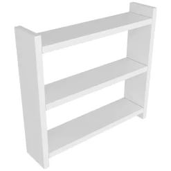 Mensole > Dmora Mensola 2 Ripiani 60x20x15h cm, - Vallarsa Bianco
