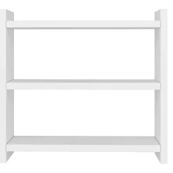 Mensole > Dmora Mensola 2 Ripiani 60x20x15h cm, - Vallarsa Bianco