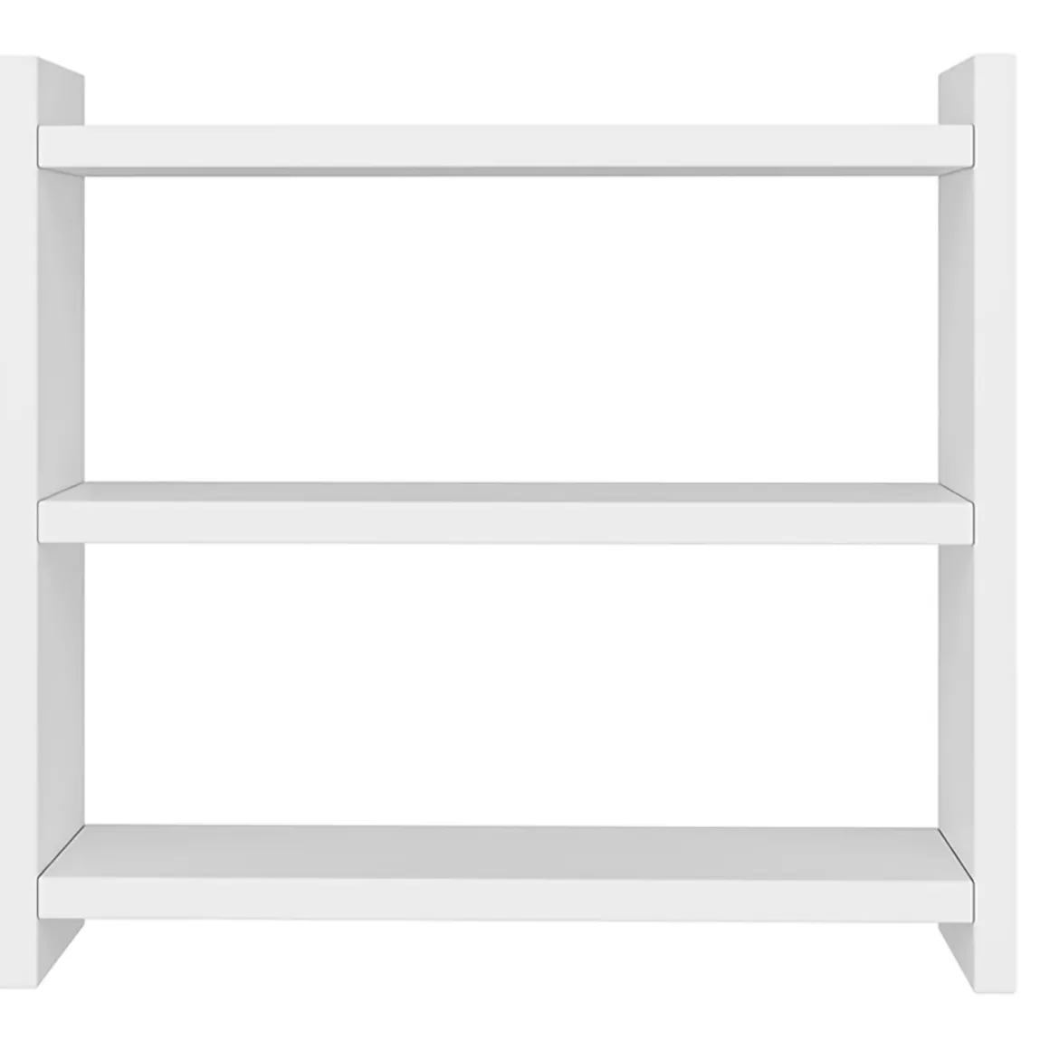 Mensole > Dmora Mensola 2 Ripiani 60x20x15h cm, - Vallarsa Bianco