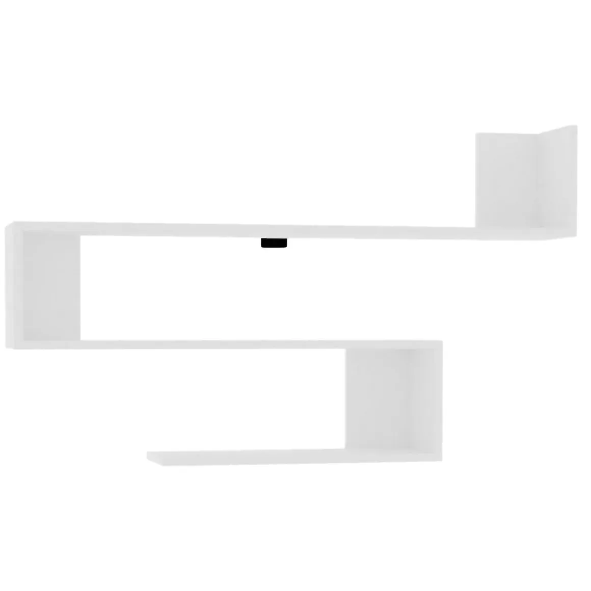 Mensola Bianco 3 Ripiani 120x20x71h cm, - Deliceto