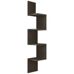 Mensola da muro 22x22cm antracite - Lucien
