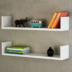 Mensole > Dmora Mensola da muro 14x63cm bianca - Sud Bianco