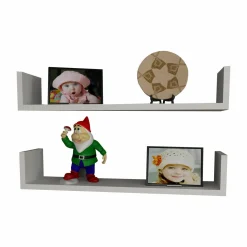 Mensole > Dmora Mensola da muro 14x63cm bianca - Sud Bianco