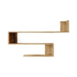 Mensola da parete desgin 14x120cm quercia - Fulvia