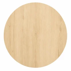 Mensole > Dmora Mensola 2 Ripiani Sfumatura Colore Struttura Rovere Chiaro 44x10x40h cm, - Rizza Marrone Rovere chiaro