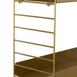 Mensola oro 3 Ripiani 98x21x100h cm, - Scurelle