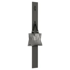 Attaccapanni > Dmora Mensola porta abiti 63x14h cm 5 posti quercia - Beryl Nero Antracite, Marrone Quercia