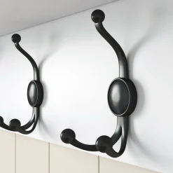 Mobile appendiabiti 120x37h cm 5 posti bianco - Egay