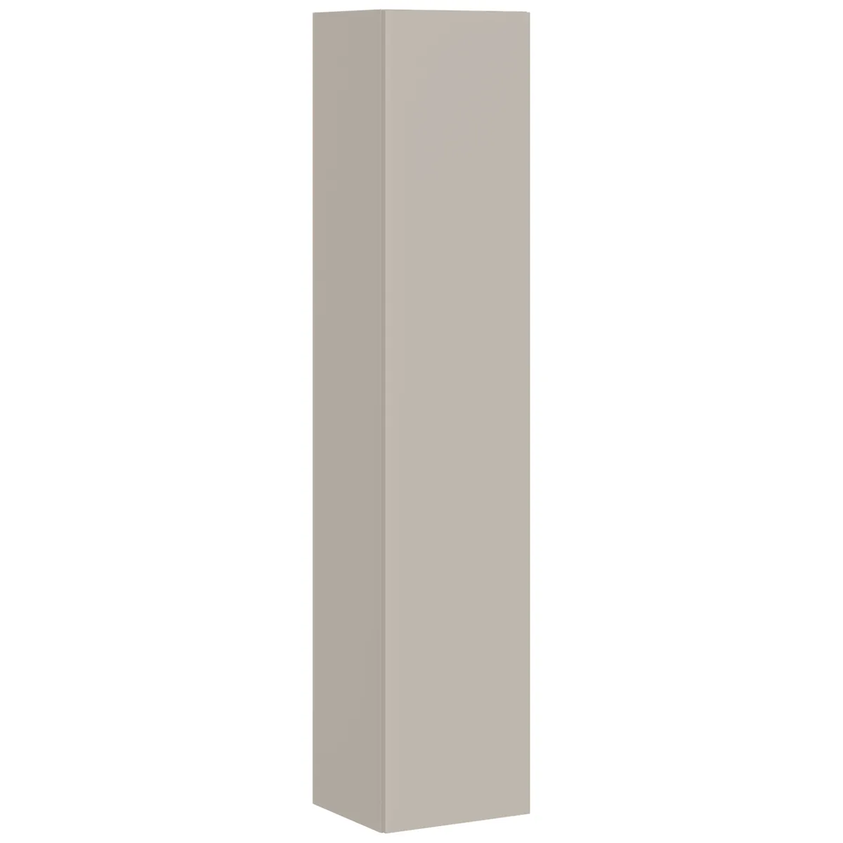 Mobili Colonna > Dmora Mobile Colonna Beige 4 Ripiani Un'anta 35x32x168h cm, Supporta Fino a 3 kg per Ripiano - Chiari Beige Cashmere