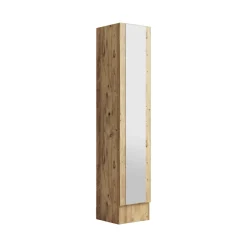 Mobili Da Ingresso > Dmora Mobile da ingresso colonna quercia 35x180h cm - Jacques Marrone Quercia