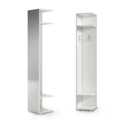 Ingresso > Dmora Mobile da ingresso Fornace, 35x37h195 cm, Olmo Marrone Olmo