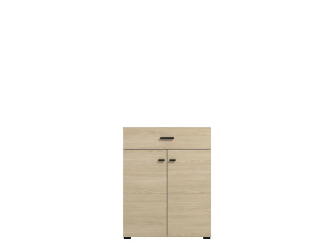 Mobili Da Ingresso > Dmora Mobile da Ingresso Marrone Rovere Grigio Specchio Incluso 4 Ripiani 100x29x191.5h cm, Appendiabiti - Tonengo Grigio, Marrone Rovere