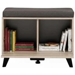Mobili Da Ingresso > Dmora Mobile da Ingresso Marrone Rovere Nodi Beige 6 Paia 7 Ripiani 74x33x183h cm, Appendiabiti - Formigaro Beige, Marrone Rovere Nodi