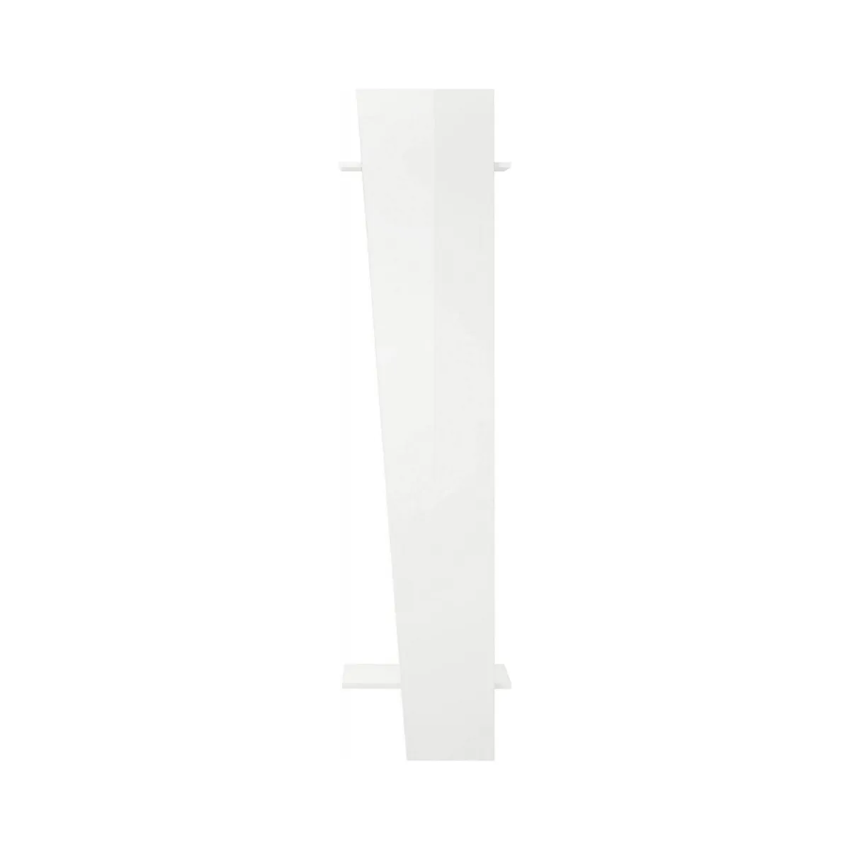 Mobili Da Ingresso|Ingresso > Dmora Mobile ingresso moderno da parete 50x200h cm - Allinko Bianco Lucido