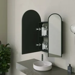 Bagno|Mobili Sottolavabo > Dmora Mobile lavabo 2 ante 50x12x45h cm - Paramaribo Nero