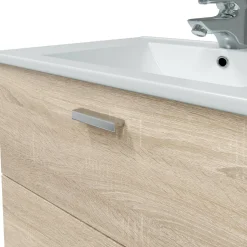 Mobile lavandino 2 cassetti 70x45x50h cm rovere - Tico