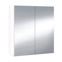 Cucina|Mobili Pensili > Dmora Mobile pensile 2 ante 60x65h cm - Andaluso Bianco Lucido