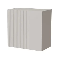 Mobili Pensili > Dmora Mobile Pensile un Ripiano Modulabile 49.9x50h cm, Apertura Push Pull - Fonteno Beige
