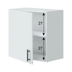 Mobile pensile modulabile 60x59h cm bianco - Thyra