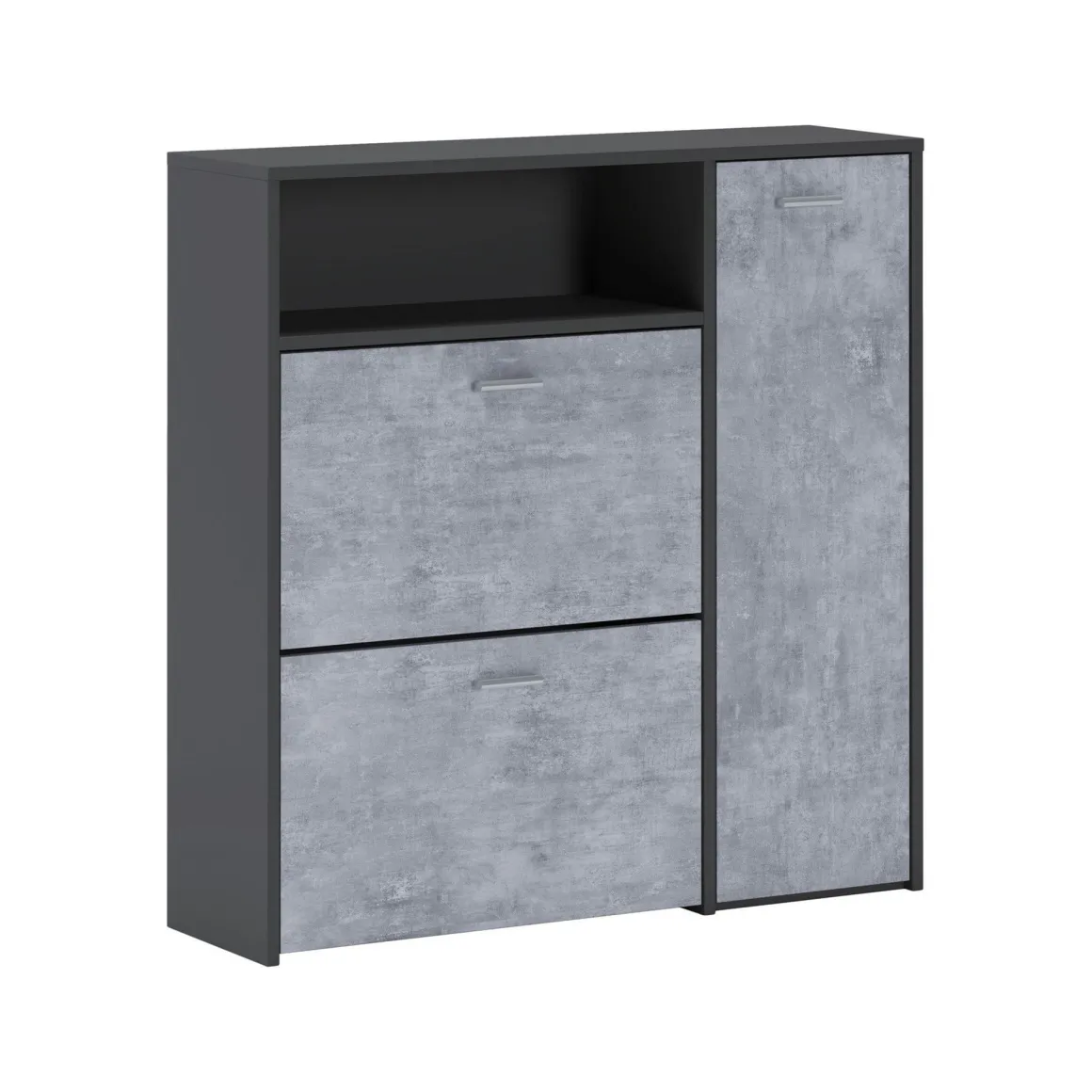Mobili Da Ingresso|Ingresso > Dmora Mobile per ingresso da parete ardesia 50x200h cm - Allinko Grigio Ardesia