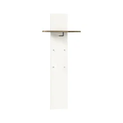 Mobili Da Ingresso|Ingresso > Dmora Mobile per ingresso sospeso bianco lucido e ardesia 120x100h cm - Mugello Grigio Ardesia, Bianco Lucido