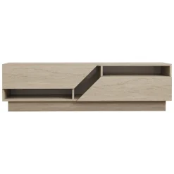 Mobile Porta tv Beige Marmo 2 Ripiani 2 Ante 160x40x45h cm, 5 Vani - Spilinga