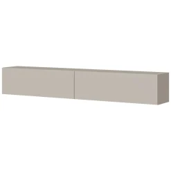 Mobile Porta tv Beige un Ripiano 2 Ante 200x32x32h cm, un Vano - Mocogno