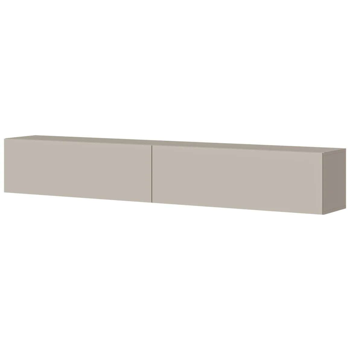 Mobile Porta tv Beige un Ripiano 2 Ante 200x32x32h cm, un Vano - Mocogno